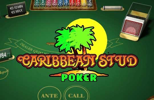 how to play caribean stud poker